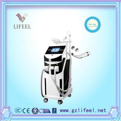 China hottest 3 in 1 ipl rf nd yag laser hair removal multifunction beauty  machine for sale