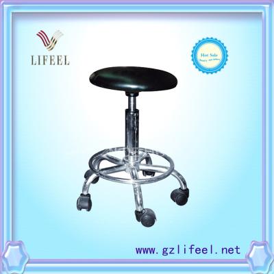 China Factory sell fashionable salon furniture barber chair stool with footrest for sale