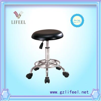 China fashionable salon furniture barber chair stool with footrest for sale