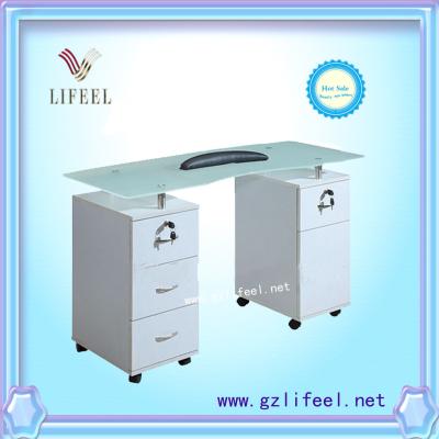 China nail salon equipment manicure nail table for sale