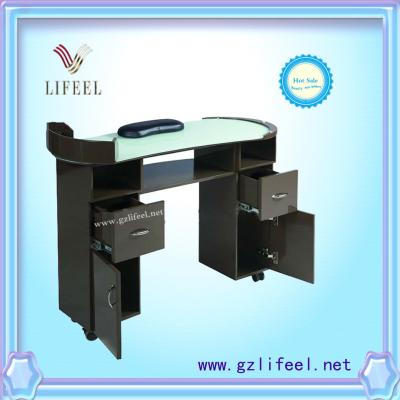 China 2016 manicure pedicure table & beauty manicure nail desk nail table nail salon equipment for sale