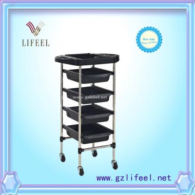 China fashional beauty salon furniture Trolley Cart Hair Salon Trolleys For Sale for sale