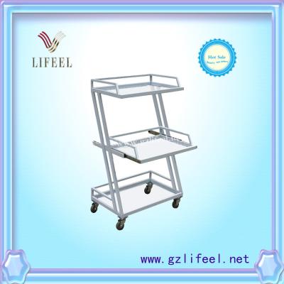 China fashional beauty salon furniture hair salon trolley white for sale