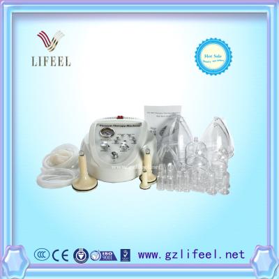 China Female lymphatic drainage and nipple breast pump enlargement breast growing cupping therapy cupping glass cups machine for sale