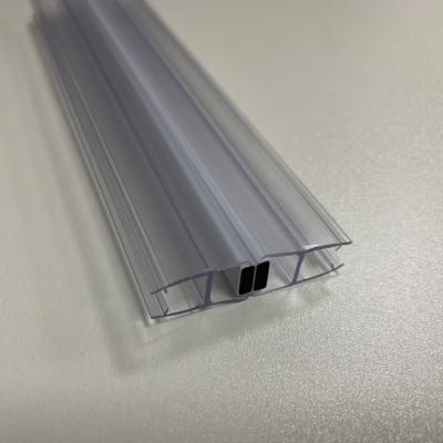 China Modern Shower Door Strip Seal Magnetic Shower Door Seals Pour Glass Rubber Seal for sale