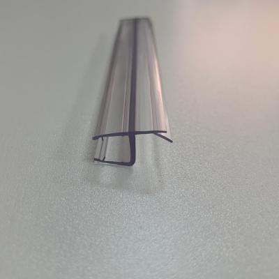 China 6Mm 8Mm PVC Modern Waterproof Sliding Plastic Seals 10Mm Pour Glass Door Sealing Strip for sale