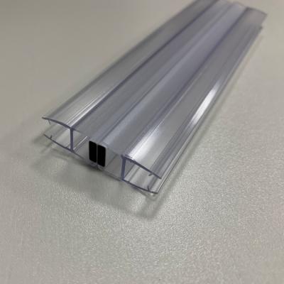 China Modern Shower Door Strip Seal Magnetic Shower Door Seals Pour Glass Rubber Seal for sale