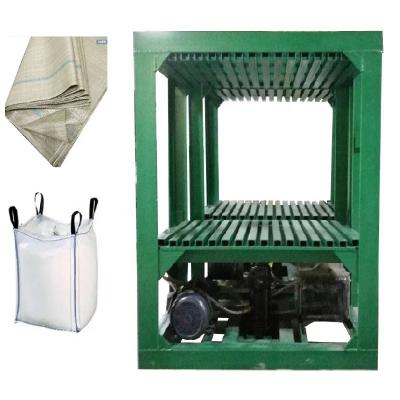 China Food FIBC Bag PP Woven Plastic Bags Packing Automatic Hydraulic Press Baler Packing Machine for sale