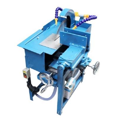 China Jewelry deposit 12 14 16 inch manual crank lapidary slab saw gemstone jade stone cutting machine for automatic gem cabochon agate for sale