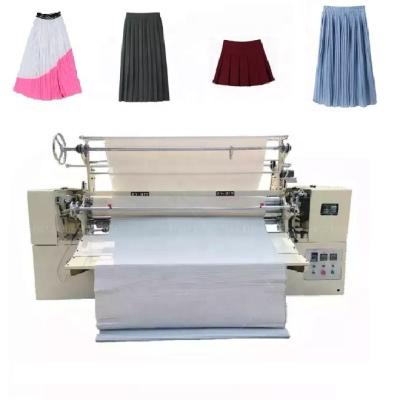 China Fabric Cloth Dress Skirt Pleating Industrial Automatic Cloth Skirt Dress Curtain Pleating Machine For Usefabric Fabric Textile Leather for sale