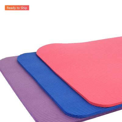 China Durable High Quality Yoga Mat Print Logo Natural Organic Non Slip OEM Eco Friendly Exercise Mat Yoga Mat For Fitness for sale