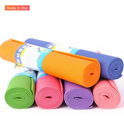 China Soft Eco-Friendly Yoga Mat Sports & Entertainment TPE/PVC 5mm Yoga Mat For Natural Yoga Fitness Custom OEM Customized Logo for sale