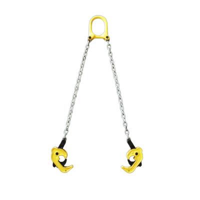 China Heavy Duty SL DRUM PRESSER PLATE Steel Plate Clamp Lifting Clamps Working Load Limit 1T for sale