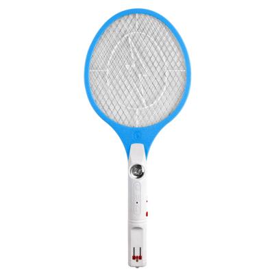 China 52*21cm Viable Size Rechargeable Mosquito Swatter With European LED Light Plug Mosquito Racket for sale