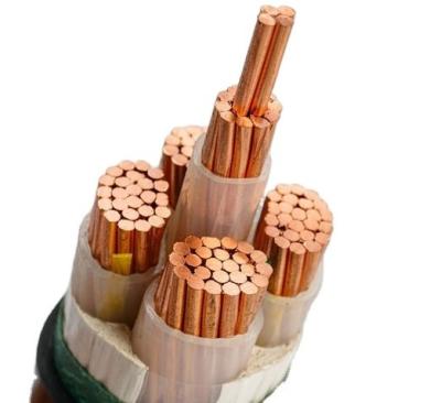 China Underground 26/35KV Voltage 1.5-800mm2 5 Core Copper Conductor XLPE Insulated Cable for sale