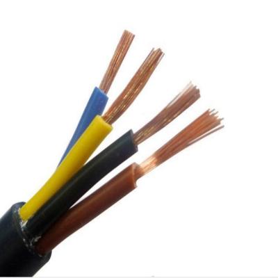 China 1mm 1.5mm 2.5mm PVC Insulated Copper Core Flexible Wire Cable with Low Voltage Rating for sale