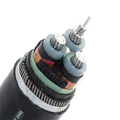 China 8.7/15KV Medium Voltage Power Cable with Aluminum Conductor and STA SWA XLPE PVC for sale