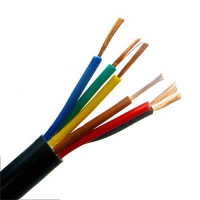 China LOW VOLTAGE PVC Sheath Insulated Flexible Electrical Cable with Pure Copper Conductor for sale