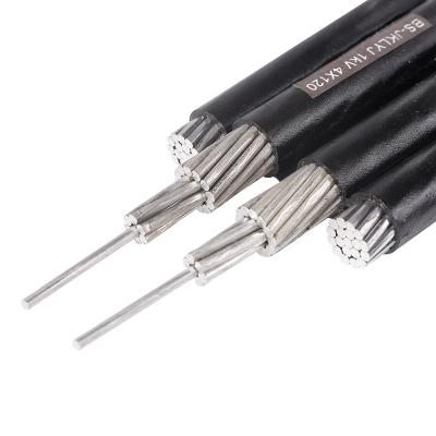 China XLPE Jacket ACSR 1kv 10kv 35kv Overhead Aluminum Conductor Stranded Wire Power Cables for sale