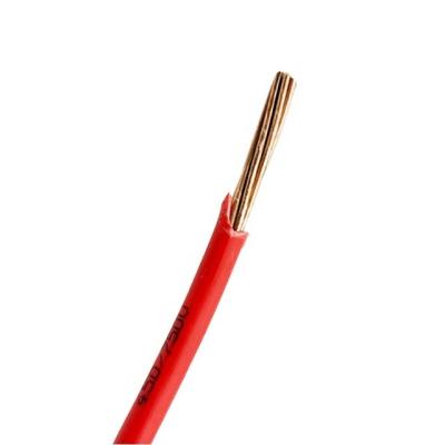 China Interior decoration Copper Cables PVC Electrical Wires Single Core Building Wire 1.5mm2 for sale