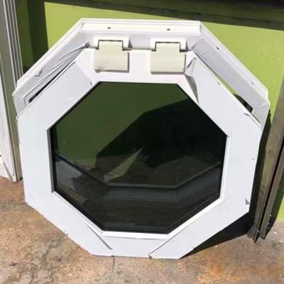 China Simple Design Octagon Magnetic Windows Plastic Octagonal Screen Window To Bahamas Nassua for sale