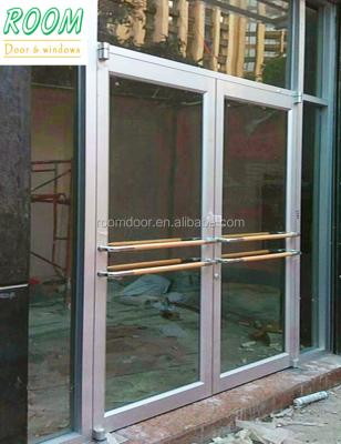 China Front Door /Aluminum Frame Entry Automatic Aluminum Swing Door/KFC Aluminum Door. for sale