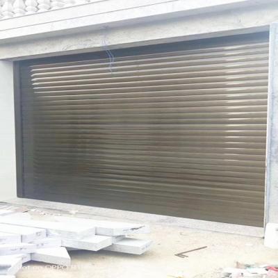 China Zambia Automatic Aluminum Polycarbonate Roller Shutter Door Price for sale