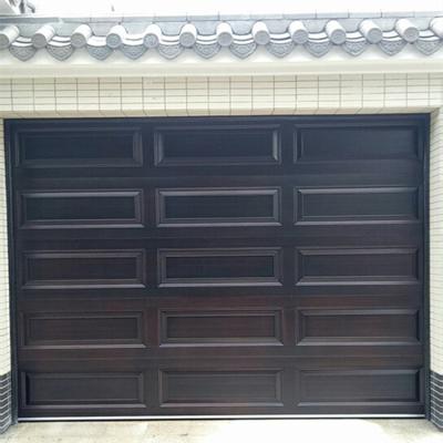 China Most Popular Wholesale 16X7 Garage Door Double Car Rolling And Wholesale Residential Sliding Garage Door for sale