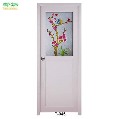 China Swing Most Popular PVC Bathroom Toilet Door From China Manufacturer for sale