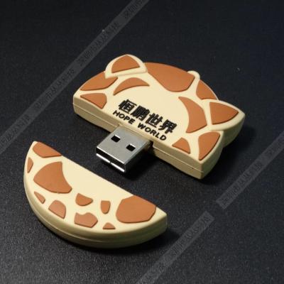 China Circular USB 2.0 u disk 4GB usb flash drive USB key pen drive 8gb memory stick cute for sale