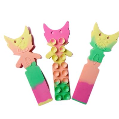 China Toy Tiktok Stress Reliever Funny Educational Fidget Toys Anti Stress Toy Squidopop For Adults Kids Funny Silicone Sucker for sale