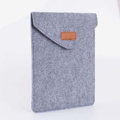 China Wholesale High Quality Felt Laptop Sleeve Pouch Felt Document Computer Bag Felt Protective Mackbook Notebook Case for sale