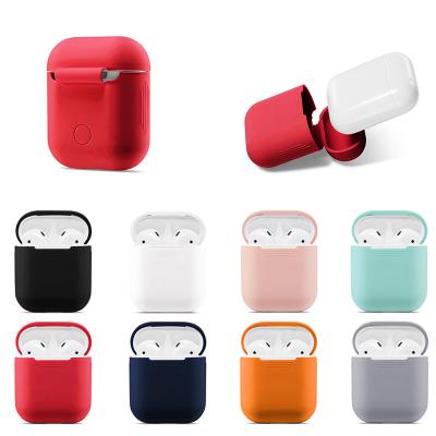 China Factory wholesale waterproof silicone custom case for airpod factory wholesale waterproof silicone custom case for airpod pro for airpods 2 i12 i10 i9s for sale