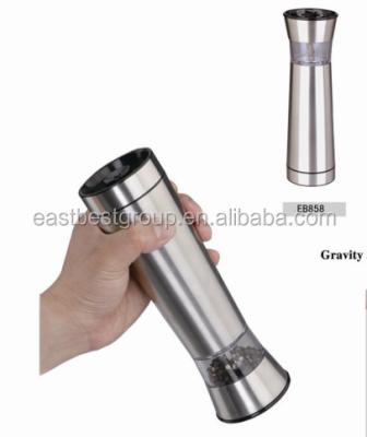 China Eco-friendly Auto Gravity Electric Salt and Pepper Mill EB858B for sale