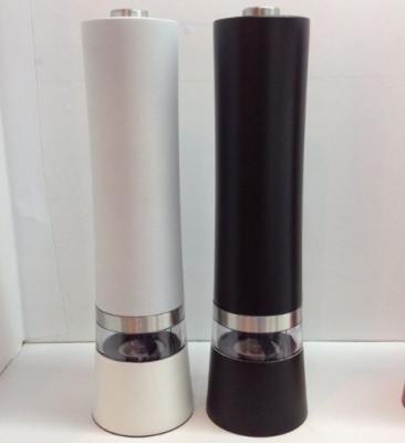 China Sustainable Stainless Steel With Electric Color Printing Salt And Pepper Milll EB834BW for sale