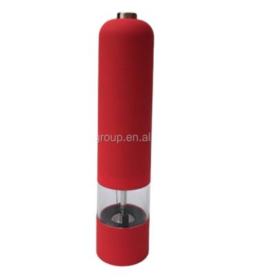 China Sustainable Plastic Electric Salt and Pepper Grinder Model EB609R for sale