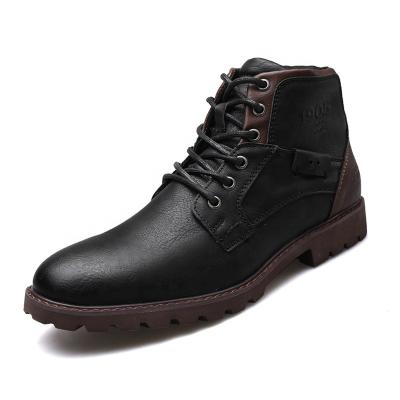 China Fashion Anti-slippery Classic Men's Amazon Young Men's Martin Boots 2020 for sale