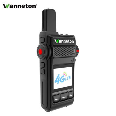 China Wanneton 3g 4G Gsm POC Two Way Radio Network GPS WIFI Sim Card Sim Card Walkie Talkie Radio Transmitter 3400mAh for sale