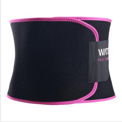 China Wholesale Slim Body Waist Protector Weight Loss Trainer Slim Body Shaper Exercise Waist Trimmer Sweat Belt for sale