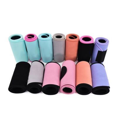 China Waist Sweater/Slimming Unisex Slimming Sauna Waist Trimmer Belt OEM Neoprene Sweat Band Waist Trainer Sweat For Weight Loss for sale