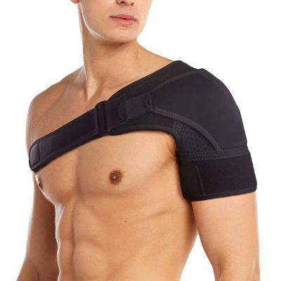 China Accept For Adjustable Right And Left Shoulder Support Compression Sleeve Pain Relief Recovery Shoulder Brace For Men And Women for sale