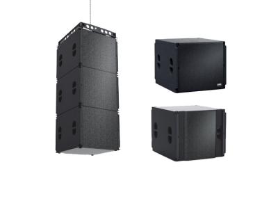 China 1800 Watts RMS Portable Sound System Professional Outdoor Subwoofer Speakers for sale