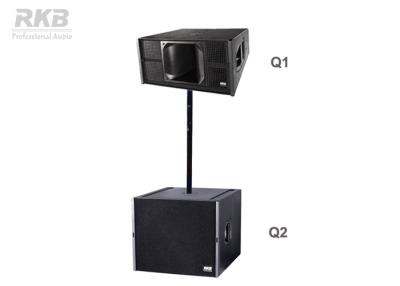 China Q1 Levende Correcte de Serie Mini Audiospreker van Subwoofer/van de Lijn met Neodymiumbestuurder Te koop