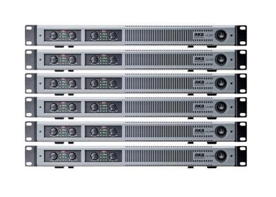 China 1300W X 4 Channels 1U Silver digital professional power amplifier with high Efficiency and high Utilization Rate for sale