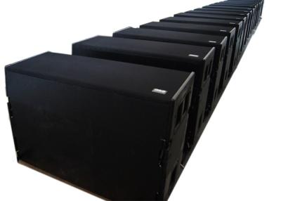 China Line Array Speakers / professional audio equipment passive mode engravable wooden box for sale