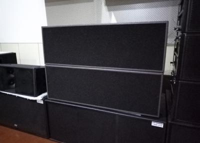 China Black / Brown Outdoor Sound System MAX SPL 134dB 3 Way Dual 15 Inch Line Array Speakers for sale