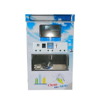 China Public Places Commercial Custom Self Service Liquid Soap Coin Operated Liquid Soap Dispenser for sale