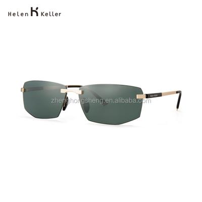 China Fashion Sunglasses High Quality Square Sunglasses Rimless Nylon Polarized Men Frameless Sun Glasses for sale