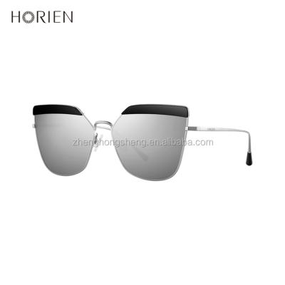 China Fashion Sunglasses Wholesale Tac Material Rectangle Black Oversized Sunglasses for sale