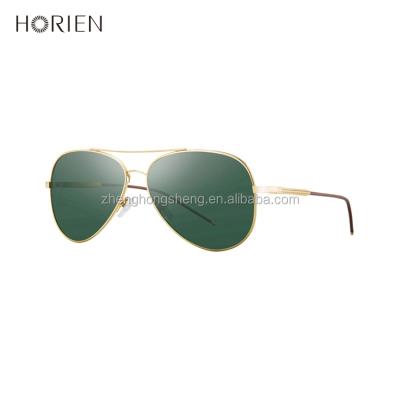 China Fashion Sunglasses 2020 New Model Fashion Light Gold Frame Men's Male Clear Sunglasses for sale